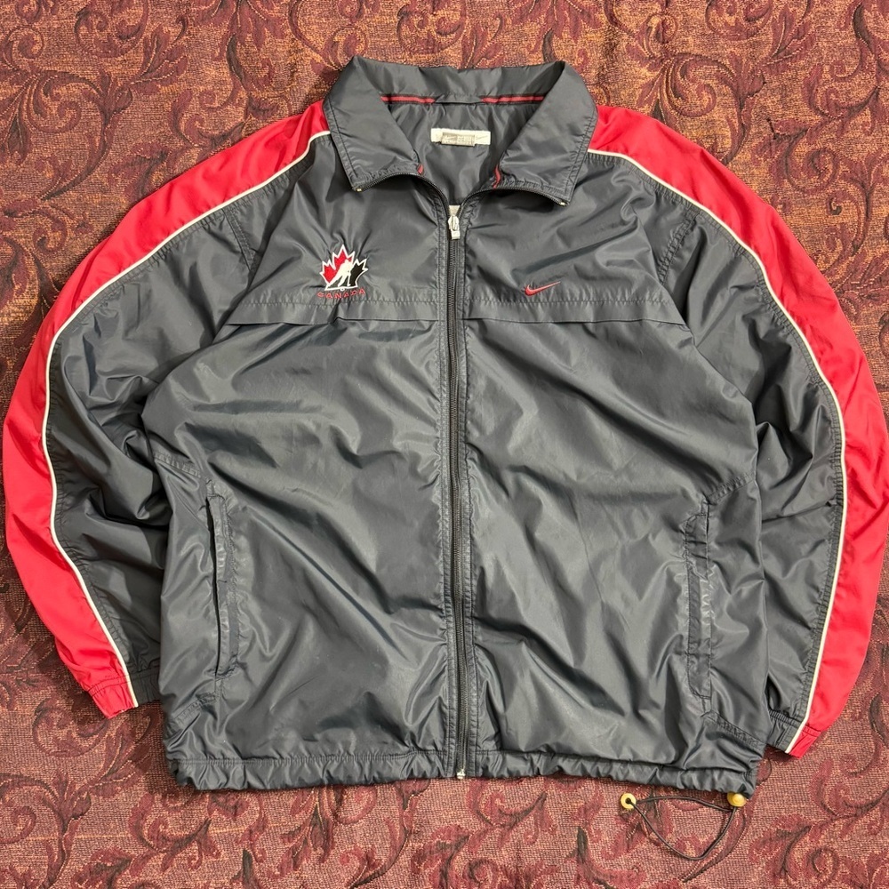 Y2K Nike Team Canada Hockey Jacket
